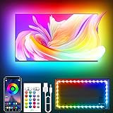 Tyute TV LED Lights, 16.4ft LED Lights for 45-75