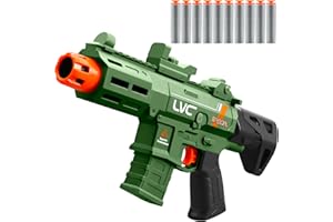 KYLIANDI Soft Bullet Toy Gun Pistol Toys Cheap Cool Stuff Realistic Hand Guns Stress Shot Dart Fake Prop Outdoor Shooting Game for Adults Under 10 Dollar Gifts for Age 14 Years Old (Green)