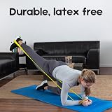 THERABAND Resistance Bands Set Latex Free Exercise Band for Training view 4