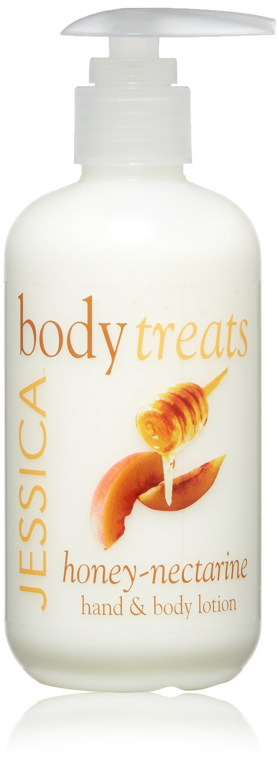 JESSICA Body Treats Hand and Body Lotion, Honey Nectarine, 245 ml