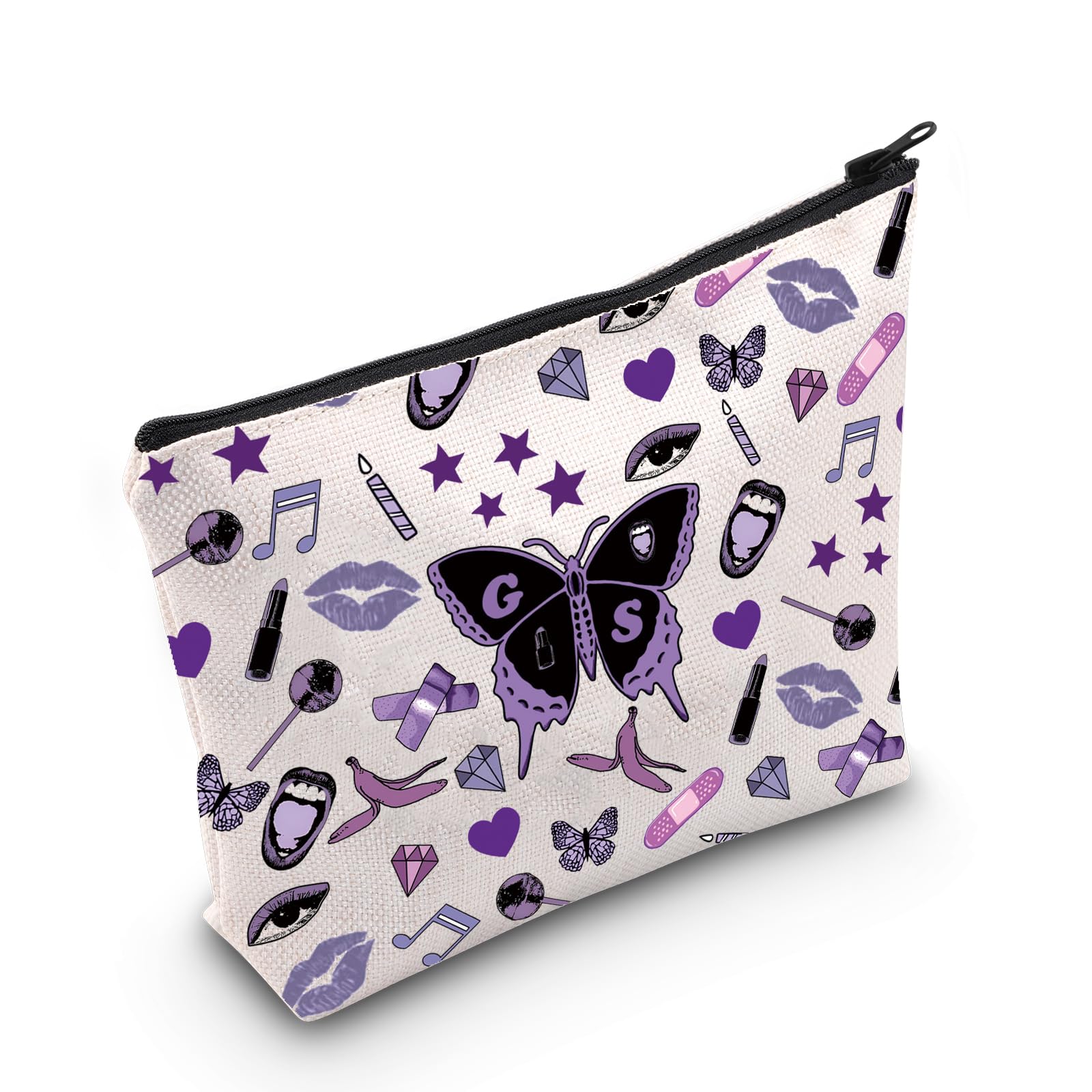 WZMPA Musical Cosmetic Bag - Zipper Pouch, Makeup Bag, Lyric Merchandise, Gift