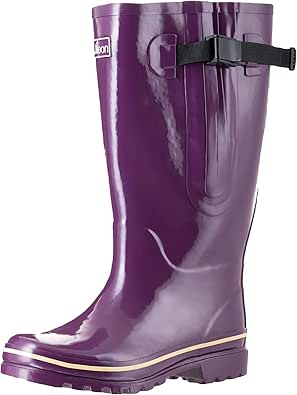 wide calf womens rubber boots