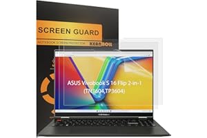 KEANBOLL (3 Pack) Designed for ASUS Vivobook S 16 Flip 2-in-1 Touchscreen Laptop Screen Protector (TN/TP3604, 16 Inch), Anti 
