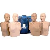 PRESTAN CPR Training Manikin, Female, 4 Adult, Diversity Tone | Refine compression technique with female anatomical features and responsive rate guidance for emergency response education.