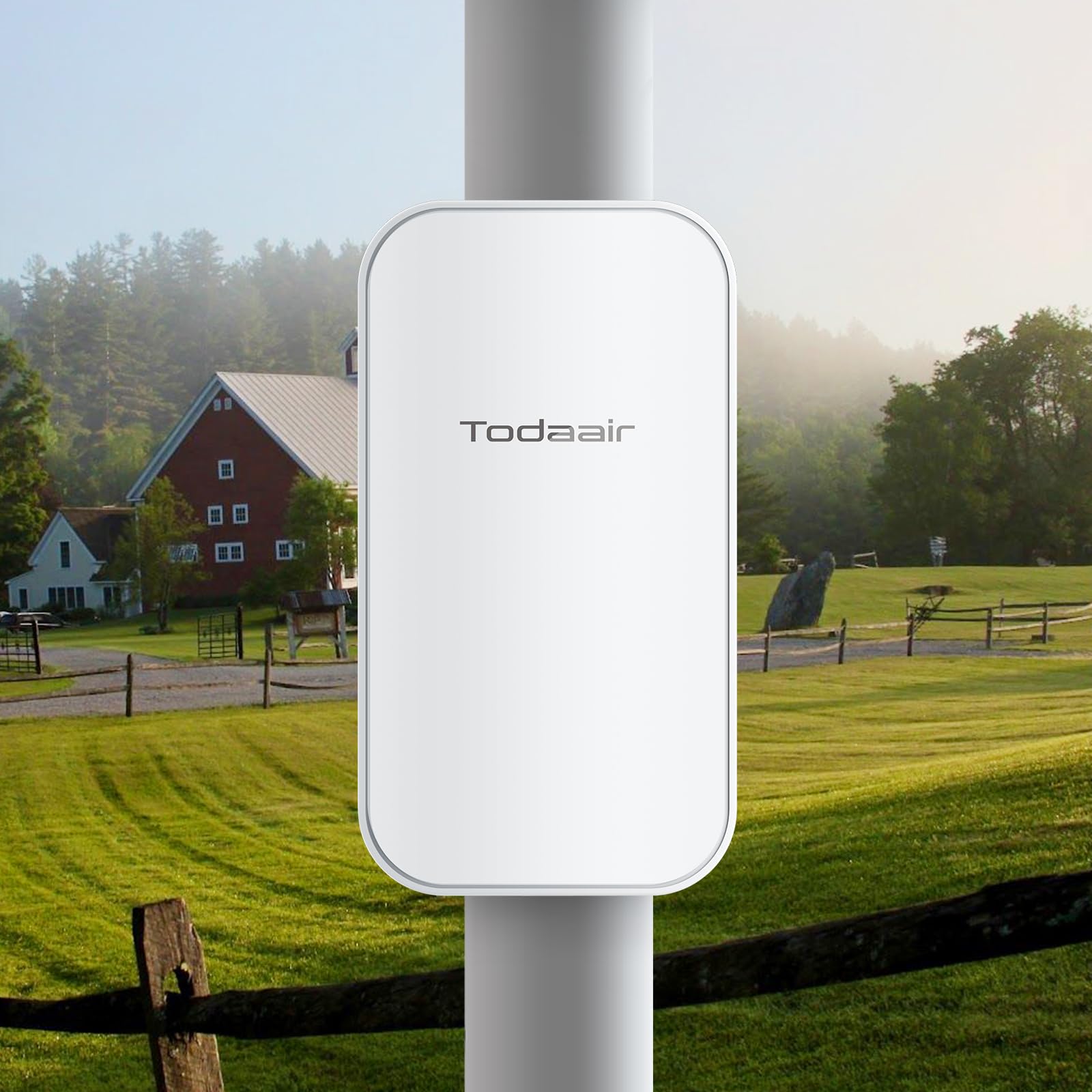 Photo 1 of TODAAIR 2025 Outdoor WiFi Extender?WiFi Booster and Signal Amplifier?IP65 Weatherproof?Outdoor WiFi Extender for Farm?Courtyard?Factory