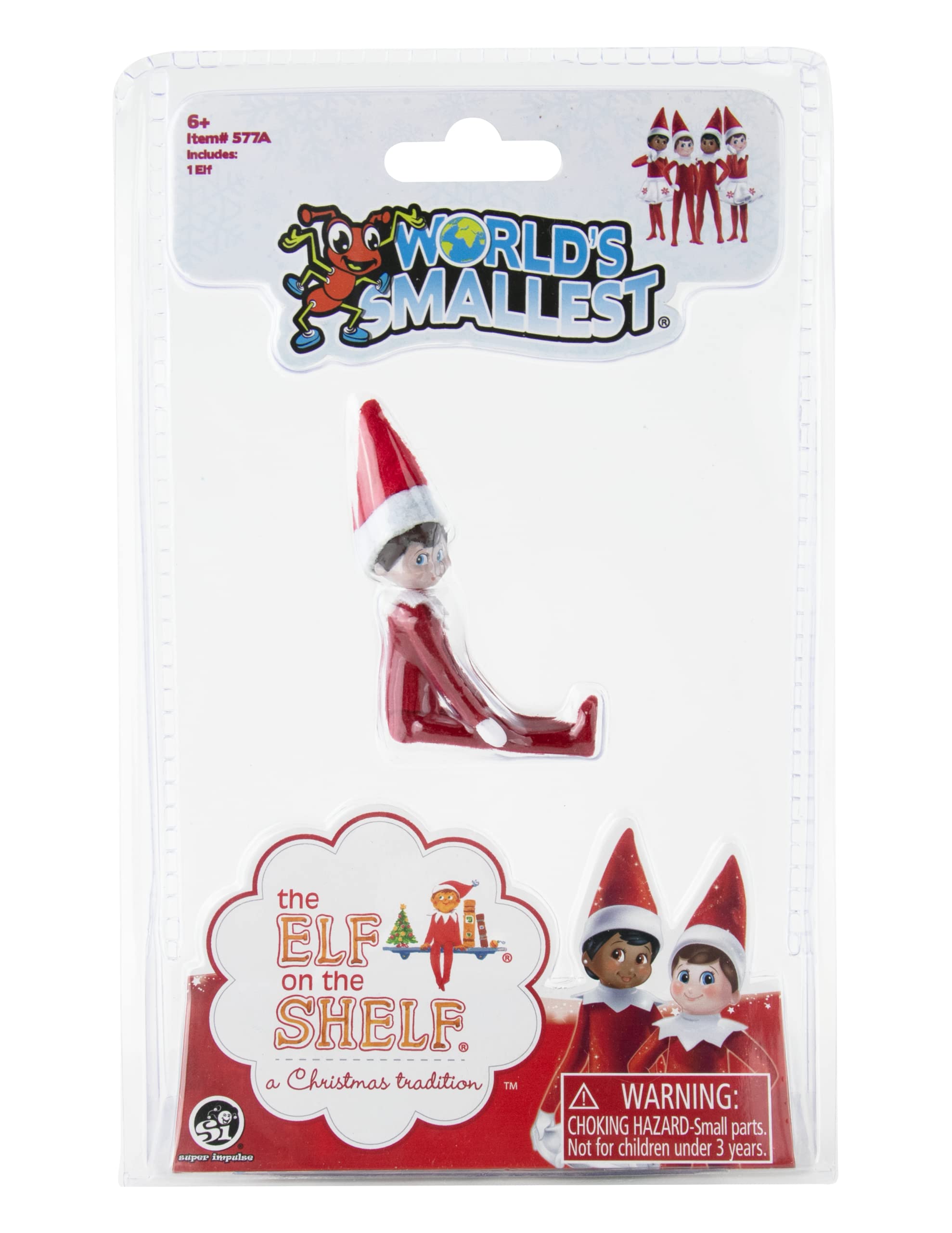 Worlds Smallest The Elf On The Shelf Girl - 4 Inches Tall