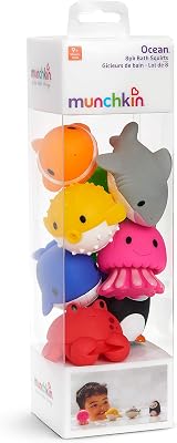 Munchkin Ocean Squirters Baby Bath Toys 8 Pack Sea Animals view 3