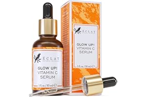 Eclat Skincare Vitamin C Face Serum - Skin Care for Dark Spots, Vitamin C Serum with Hyaluronic Acid, Ferulic Acid, & Vit E - Anti Aging and Skin Brightening, Vit C Face Care 1 Fl Oz
