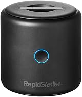 Nuby RapidSterilise USB Rechargeable Portable UV Steriliser Black