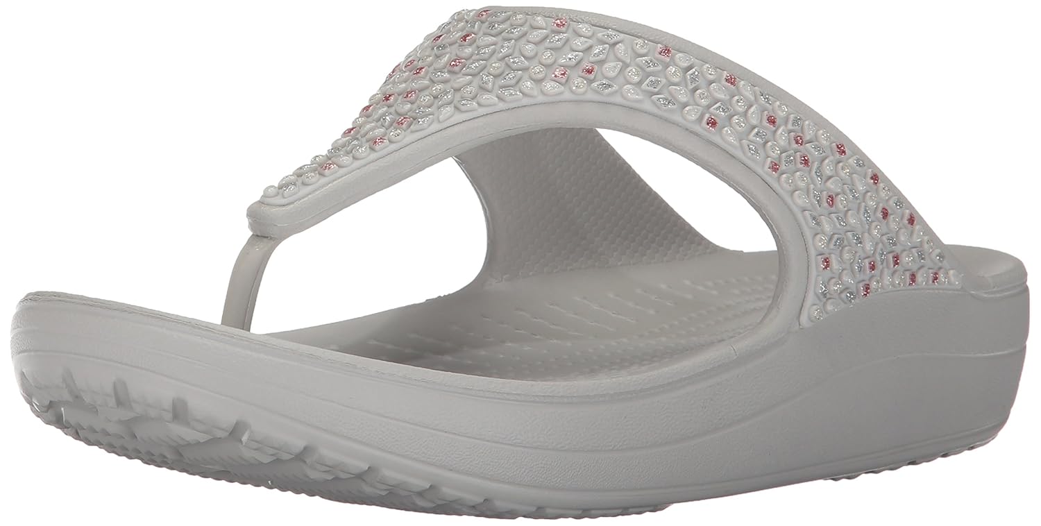 crocs women's sloane embellished slippers