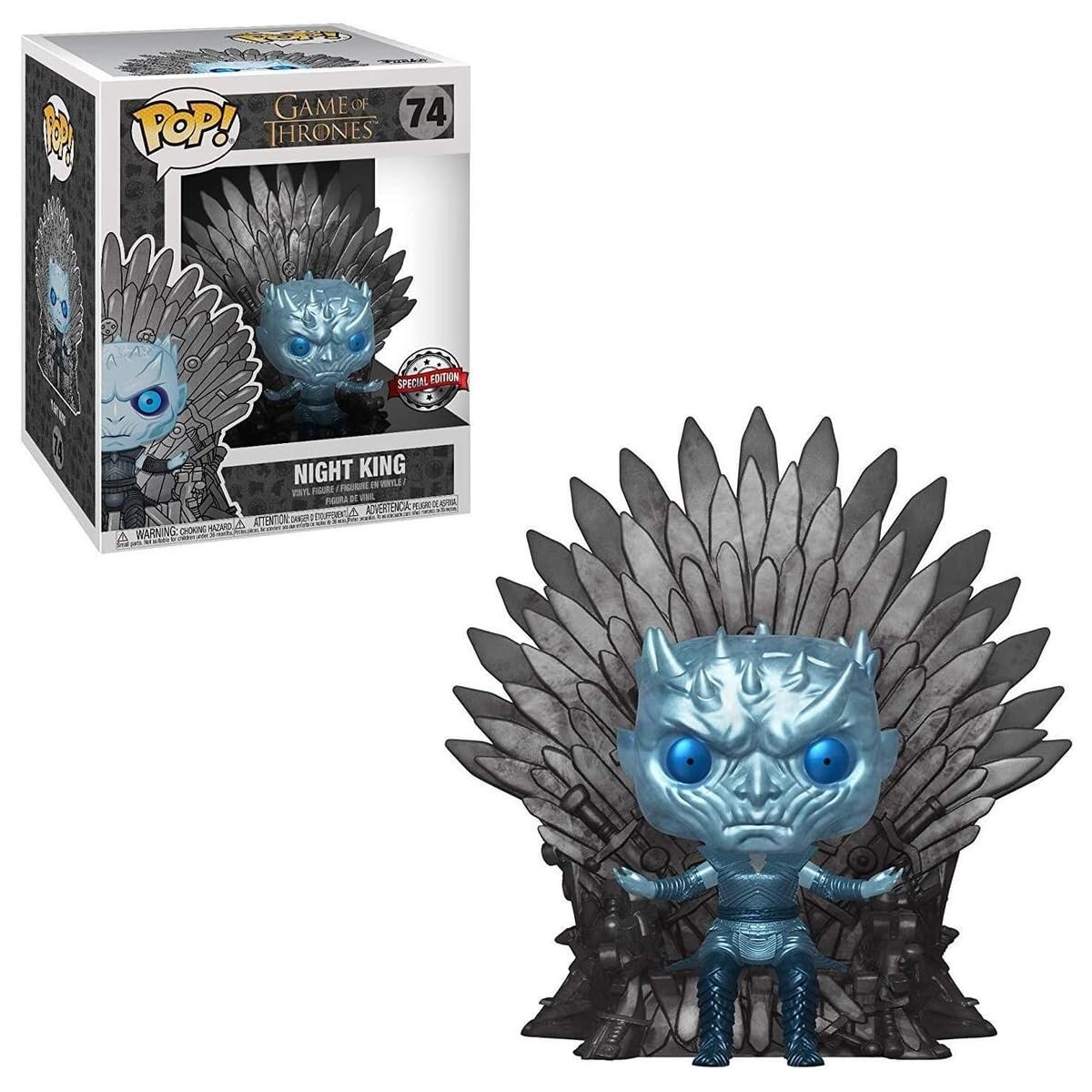FUNKO POP HBO Exclusive Metallic Night King Game Of Thrones 74 Collectable NEW