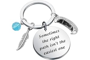 SEIRAA Cartoon Movie Inspired Charm Bracelet Sometimes Path Isn’t The Easiest One Gift for a Courageous Princess