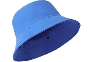 Glitovox XXL Bucket Hat for Women Men, Oversize Reversible Cotton Fisherman Hats, Double Side Wear Summer Bucket Sun Hats
