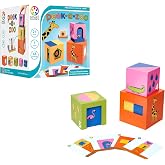 SmartGames Peek-A-Zoo Learning Game with 48 Challenges &ndash; Educational Stacking Puzzle Toy for Ages 2+