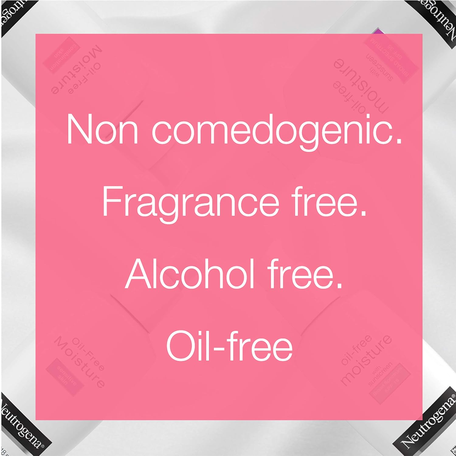 Neutrogena Oil Free Moisture Glycerin Face Moisturizer & Neck Cream for Combination Skin, Lightweight, Oil Absorbing Facial Moisturizer Lotion for a Soft Natural Matte, 4 fl. oz: Beauty