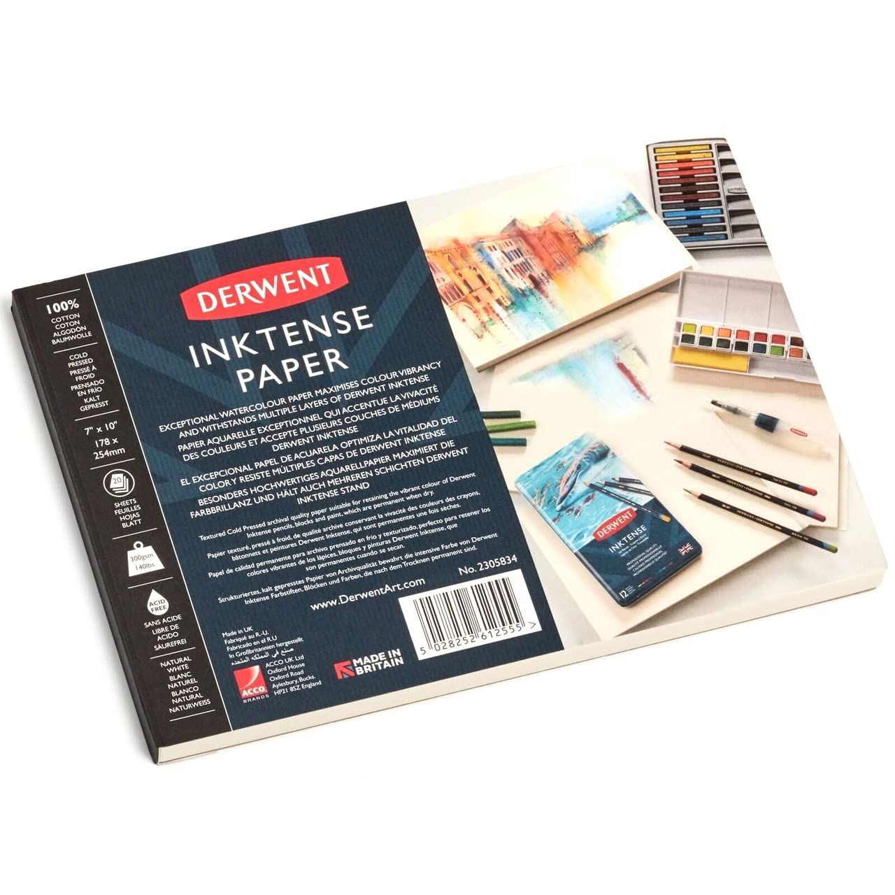 Derwent Inktense Paper Pad 7 x 10