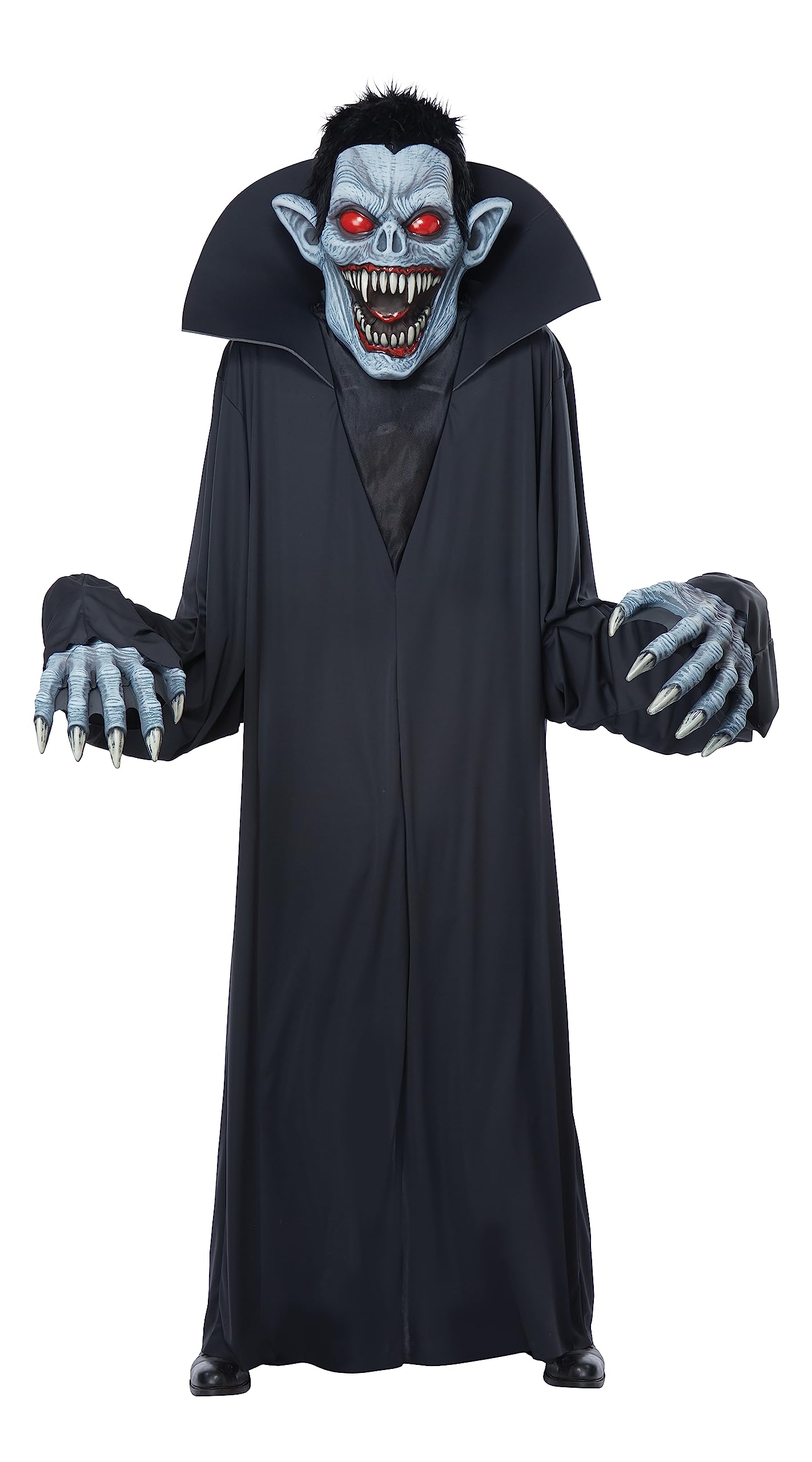 California Costumes 01445ONE Towering Terror Vampire Adult Costumes, Solid, Black, One Size