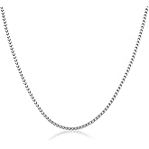 Metro Jewelry Stainless Steel 2.5MM Franco Chain Necklace for Men with Yellow Gold or Black Ion Plating 18 to 28 Inch Long with Lobster Claw