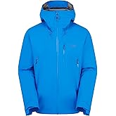 Rab Men's Downpour Mountain Jacket - Lightweight Waterproof Hooded Coat for Hiking, Trekking, & Climbing
