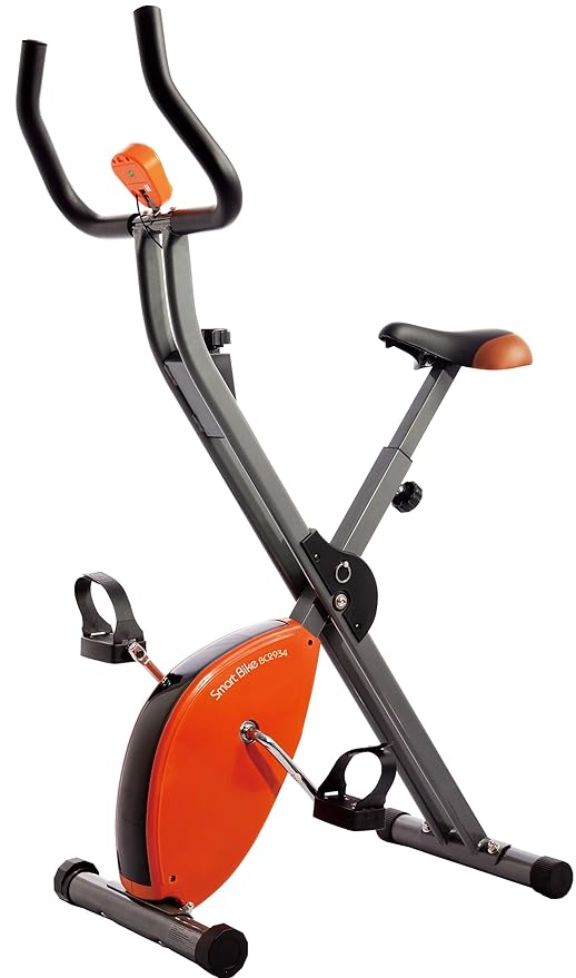 Star Shaper KC2934 Folding Exercise Bike Adjustable Tension Track