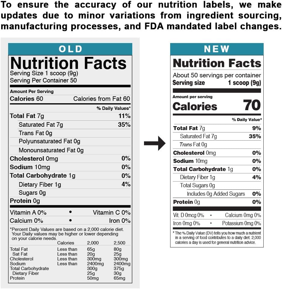 Quest Nutrition MCT Powder Oil, 0g Net Carbs, 0g Sugar, No Additives, 16 Ounce (Pack of 1): Health & Personal Care