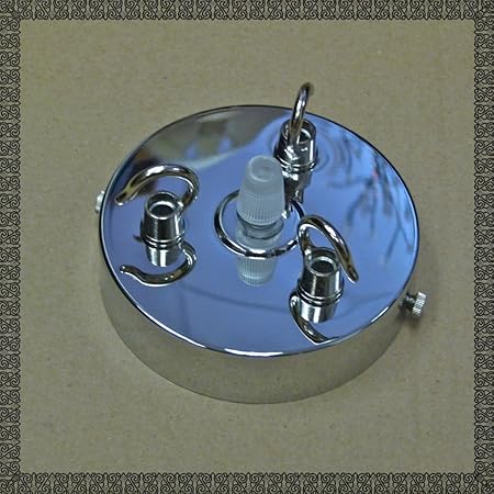 Triple Or Quad Hooks 3 Or 4 Hooks Ceiling Rose Cap For Chandelier