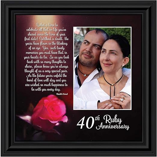 ruby wedding gift for wife