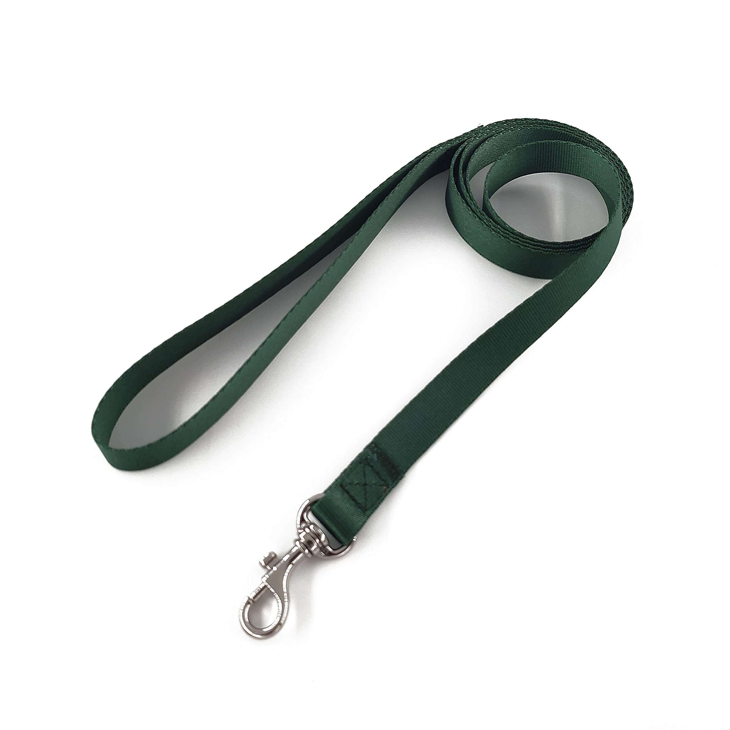MCKhome 1.2M Soft Nylon Pet Leash Pet Walking Training Traction Leash Small Medium Dogs Cats Puppy Traction Rope Basic Pet Leashes (Green)