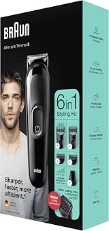Braun MGK3 6-in-1 Men’s Grooming Kit Beard Hair Trimmer 13 Lengths UK Plug view 8