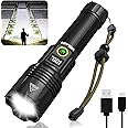MOLAER Rechargeable Flashlights High Lumens, Super Bright LED Flashlight with Zoomable, 6 Modes, IPX6 Waterproof, Powerful Tactical Handheld Flash Light for Camping, Hiking, Emergencies