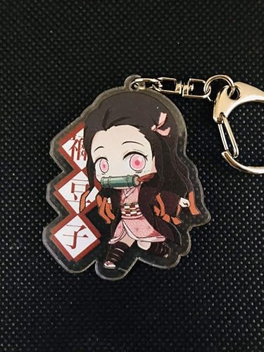 amazon co jp きめつのやいば アクリルキーホルダー 竈門禰豆子アクキー ねずこ 鬼滅の刃 グッズ 人気 ホビー 通販