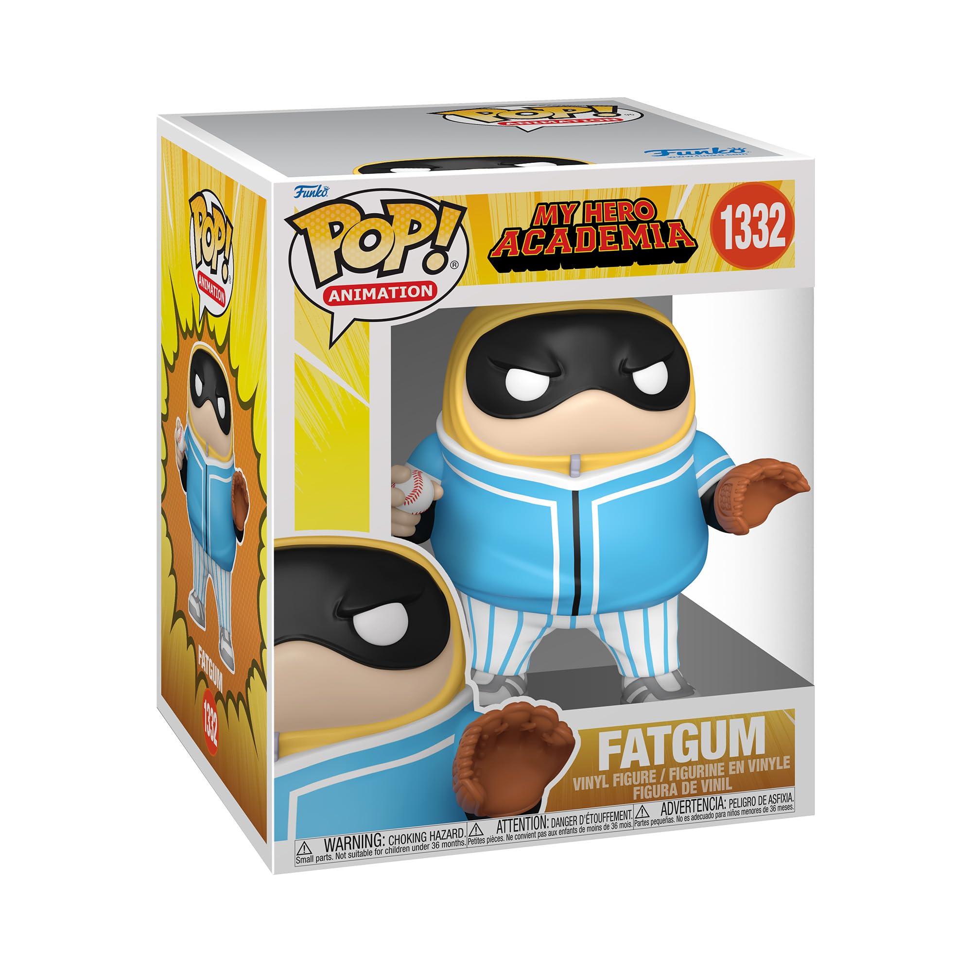 Photo 1 of Funko Pop! Super: My Hero Academia - Hero League Baseball, Fatgum