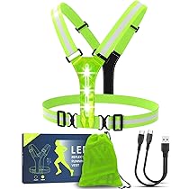 amazon lighted running vest