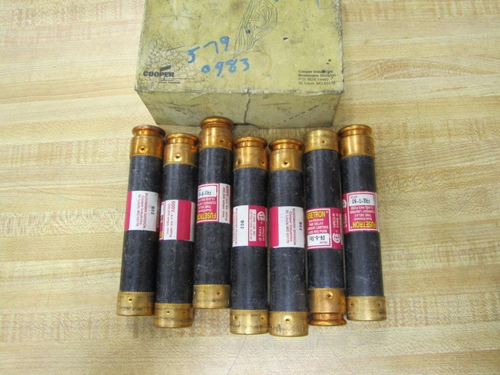 Fusetron FRS-R-60 Bussmann Fuse FRSR60 (Pack of 7) | The Dead Bell