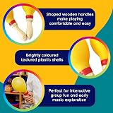 A-Star AP5161PK Wood Handled Plastic Maracas Pack of 10 view 2