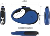 TUG 360° Tangle-Free Retractable Dog Lead Large 50kg 5m Blue view 2