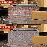 Uinfhyknd Rubber Abrasive Sandpaper Cleaning Strip for Belt Disc Sander 10cm view 6