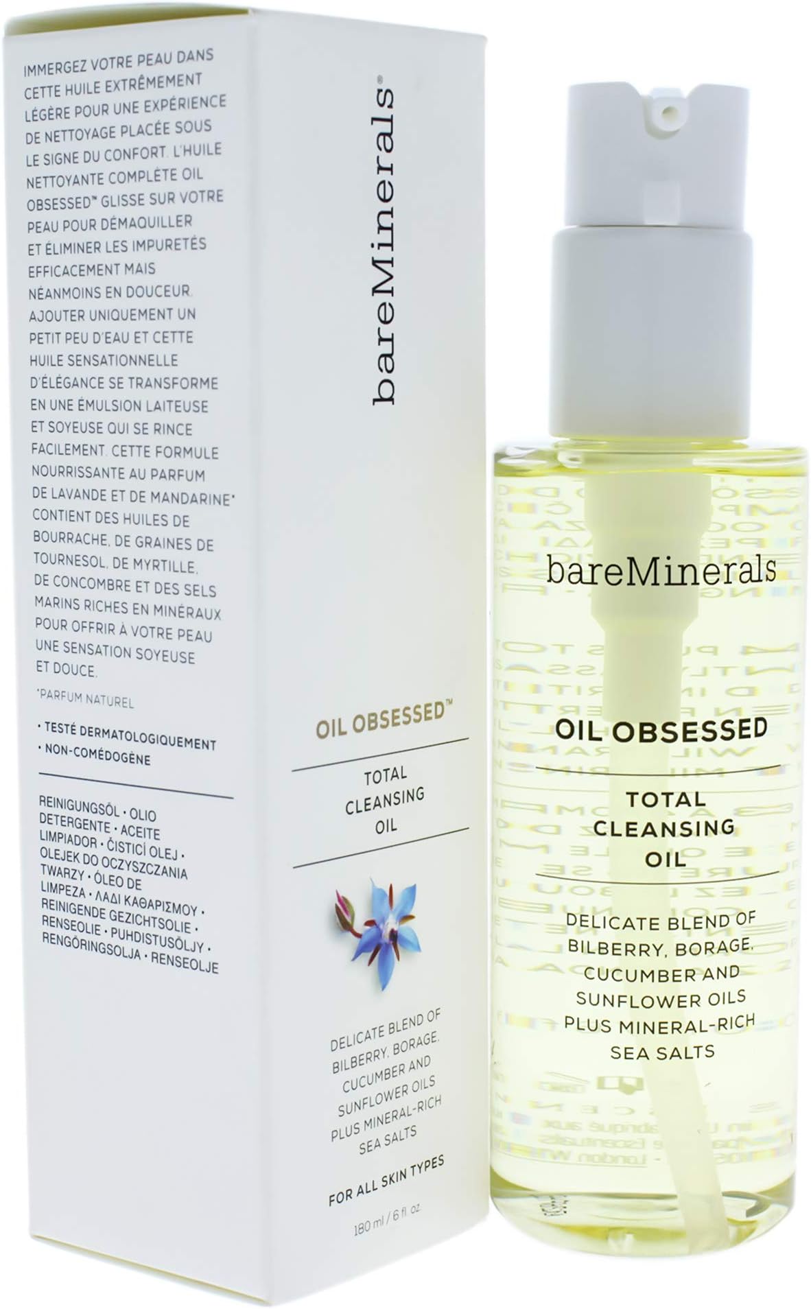 bareMinerals Oil Obsessed Total Cleansing Oil, 6 Ounce