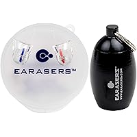 Earasers Hi-Fi High Fidelity Earplugs with Case (Extra Small)
