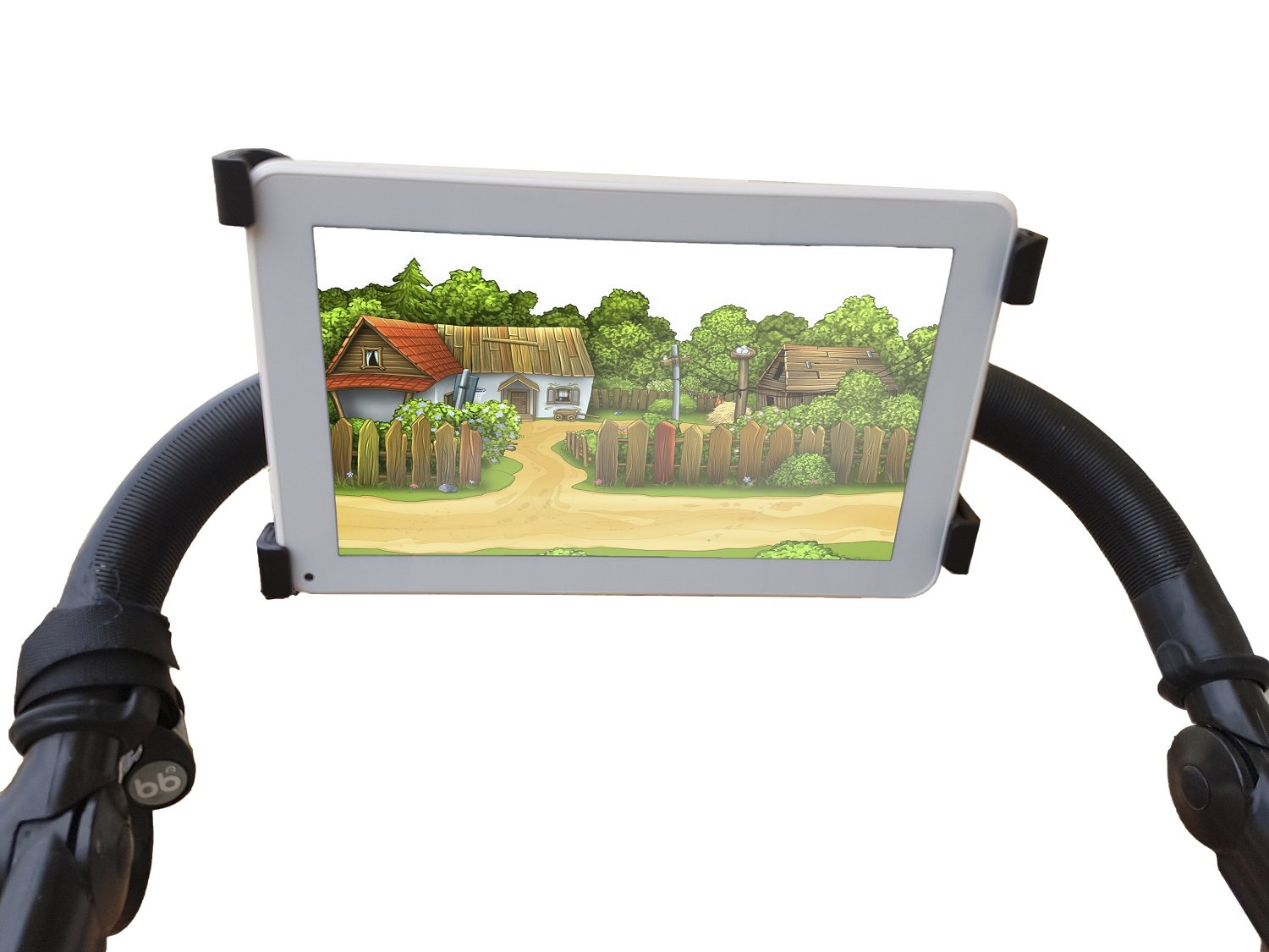 Tablet car mount, tablet stroller mount, tablet holder for car, tablet pushchair mount, car