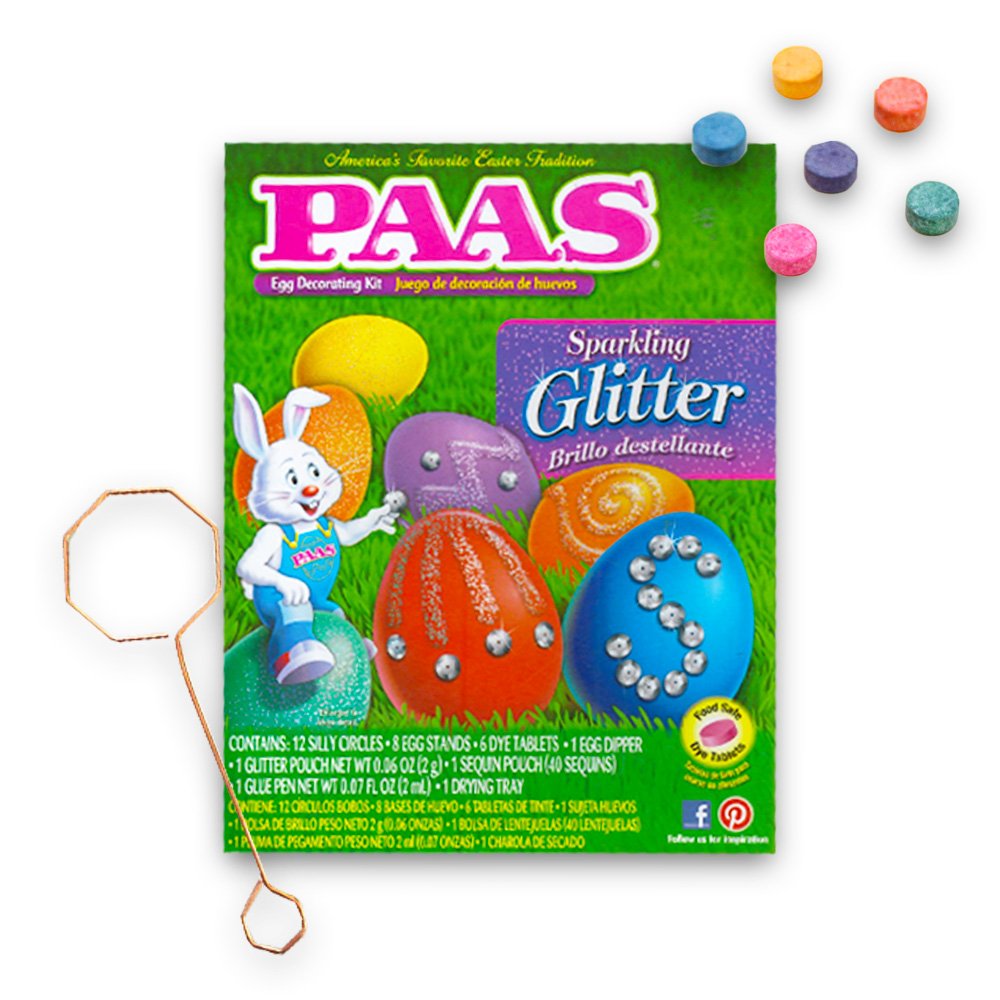 PAAS Sparkling Glitter Easter Egg Decorating Kit