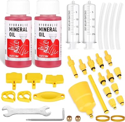 ytorgr Brake Bleed Kit Mineral Oil 120ml Shimano TEKTRO MAGURA Compatible