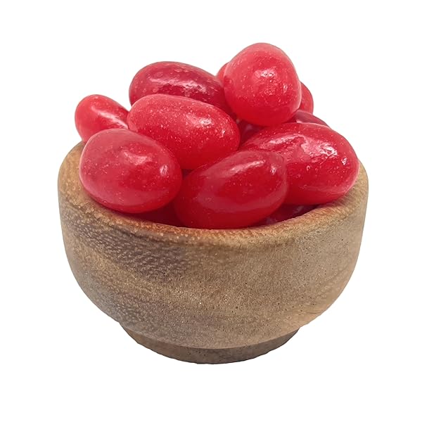 YANKEETRADERS CINNAMON JELLY BEANS, JUMBO SIZE, 2 POUND BULK BAG