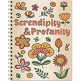 Zouier Swear Word Coloring Books for Adults Relaxation, Funny Adult Coloring Book Spiral Bound for Women, Self Care Get Well Gifts for Women After Surgery