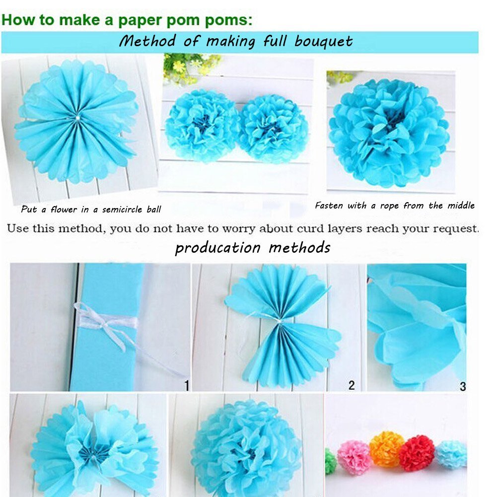 Napravi Rs Guirlandes Cotillons Et Confettis Decorations Vohoney Decorations Anniversaire Rouge Blanc Bleu Decorations Fleur Papier Lanterne Papier Banniere Decoration Fete Pom Papier Lanternes De Papier Honeycomb Balls Bebe Douche Pepiniere De