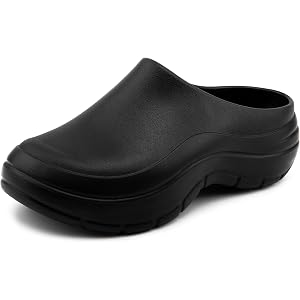 NITTI Women's Garden Clogs, Platform Slip-On Shoes with Arch Support | Lightweight Waterproof EVA, Easy to Clean with a Gripp