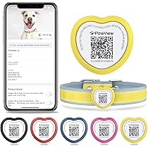 Qr Code Silent Pet Tags Cat Tag Personalized QR Code Pet ID Tag