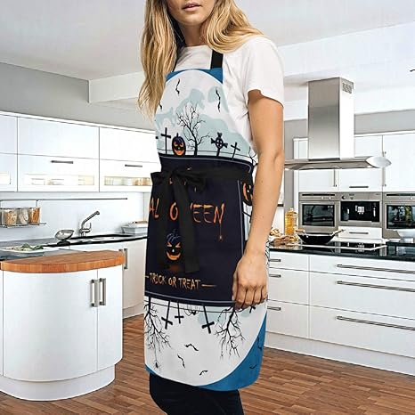 Amazon エプロン 女性用 北欧 大きいサイズ ハロウィーン 3
