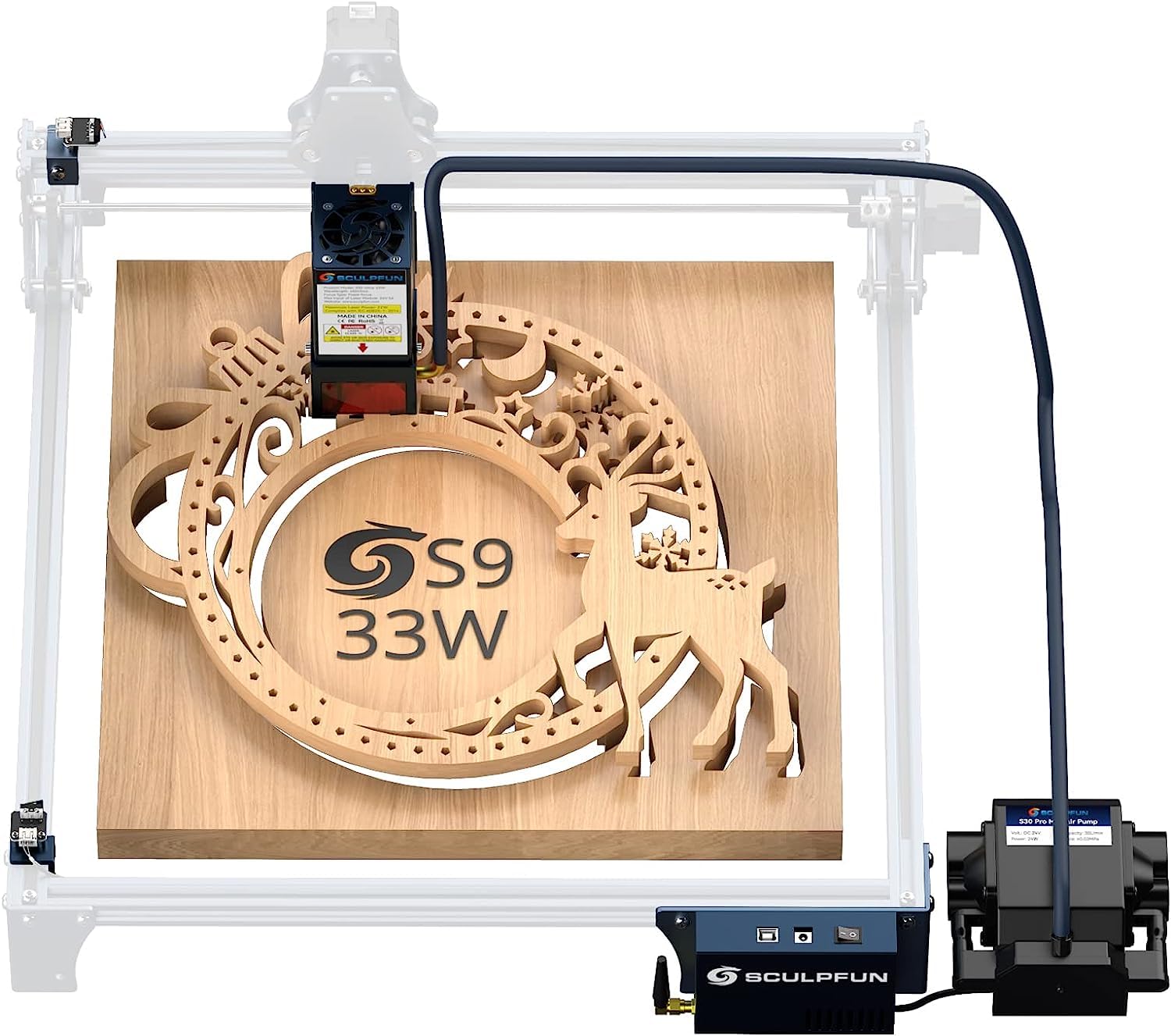 SCULPFUN S9 Laser Engraving Machine Upgrade Kit to