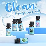 SALKING Clean Fragrance Oils Gift Set 6 Lemongrass Fresh Linen Aloe view 2